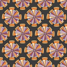 Colorful geometric abstract seamless background N4