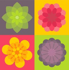 Four Flowers N2