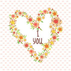 Styling flowers on a pink background abstract bright