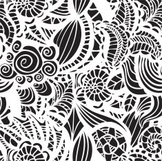 hand-drawn seamless pattern N32