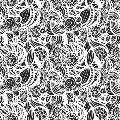 hand-drawn seamless pattern N33