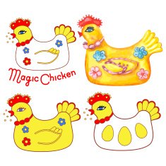Magic chicken set N2