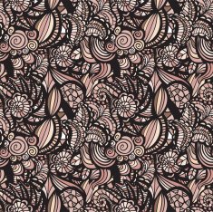 Mosaic vector seamless pattern N48