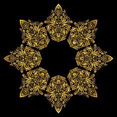 Pattern gold N26