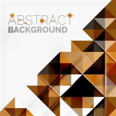 Abstract geometric background Modern overlapping triangles N447
