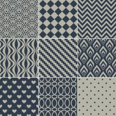 seamless paper textured retro pattern N8