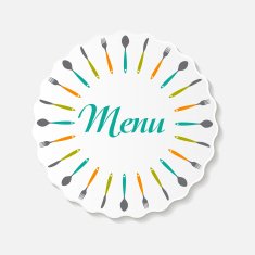 Restaurant Menu Background Template Vector Illustration N5