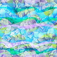 Seamless floral background Vector illustration