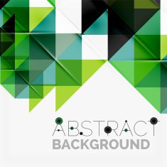 Abstract geometric background Modern overlapping triangles N461