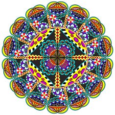 mandala pattern1 N66