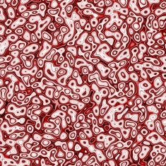 Abstract fractal red marbleized psychedelic plasma