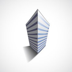 Box template graphic design