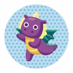 dragon theme elements vector eps N42