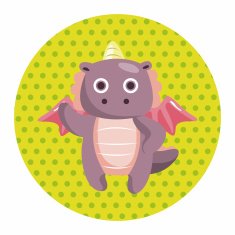 dragon theme elements vector eps N44