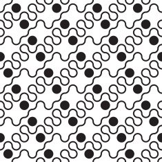 Seamless Vintage Geometric Pattern N18