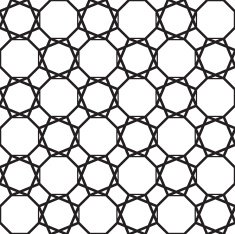 Seamless Vintage Geometric Pattern N20