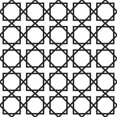Seamless Vintage Geometric Pattern N25