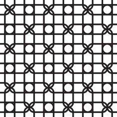 Seamless Vintage Geometric Pattern N34