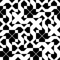 Seamless Vintage Geometric Pattern N65