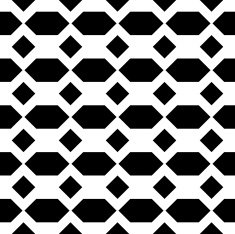 Seamless Vintage Geometric Pattern N93