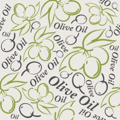 Olive oil seamless pattern N11