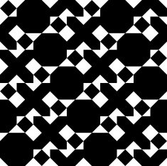Seamless Vintage Geometric Pattern N115