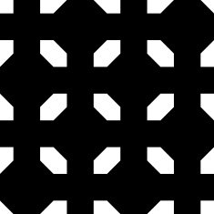 Seamless Vintage Geometric Pattern N126