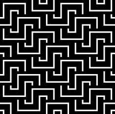 Seamless Vintage Geometric Pattern N137