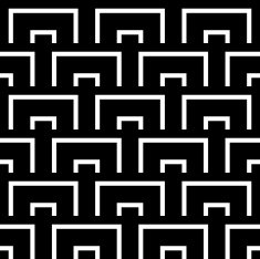 Seamless Vintage Geometric Pattern N143