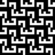 Seamless Vintage Geometric Pattern N155
