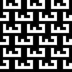 Seamless Vintage Geometric Pattern N158