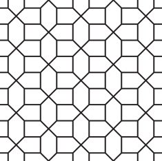 Seamless Girih Geometric pattern N2