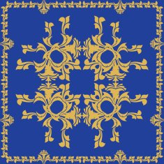 ornamental vector frame
