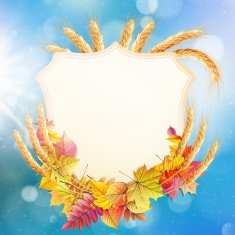 Autumn background with colorful leaves EPS 10 N4