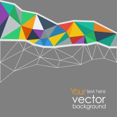 vector geometric background N49