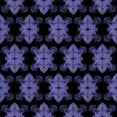 Decorative seamless tile pattern
