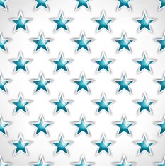Seamless stars pattern polygonal geometric stylized design