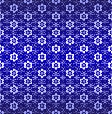 Seamless pattern with blue flowers N4