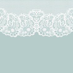 Vintage lace invitation card N46