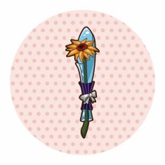 flower bouquet theme elements vector eps N42