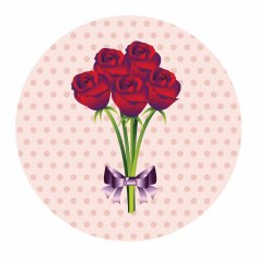 flower bouquet theme elements vector eps N51