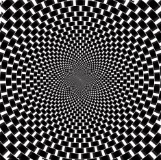 Retro Vintage Hypnotic Background Vector Illustration N7