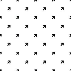 Vector seamless pattern arrow