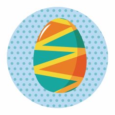 easter egg theme elements background eps10 N39