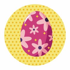 easter egg theme elements background eps10 N42