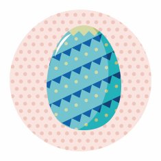 easter egg theme elements background eps10 N43