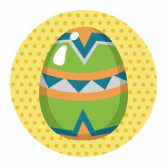 easter egg theme elements background eps10 N46