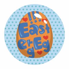 easter egg theme elements background eps10 N47