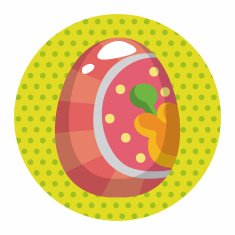 easter egg theme elements background eps10 N52