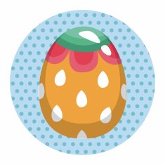 easter egg theme elements background eps10 N53